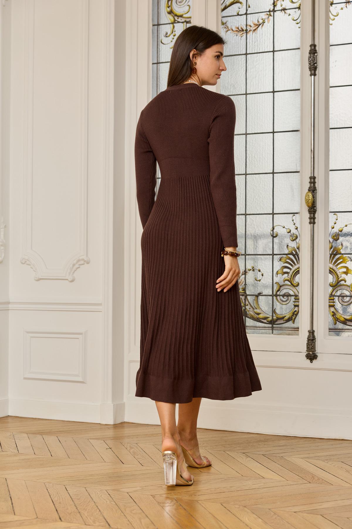 Vestido largo punto